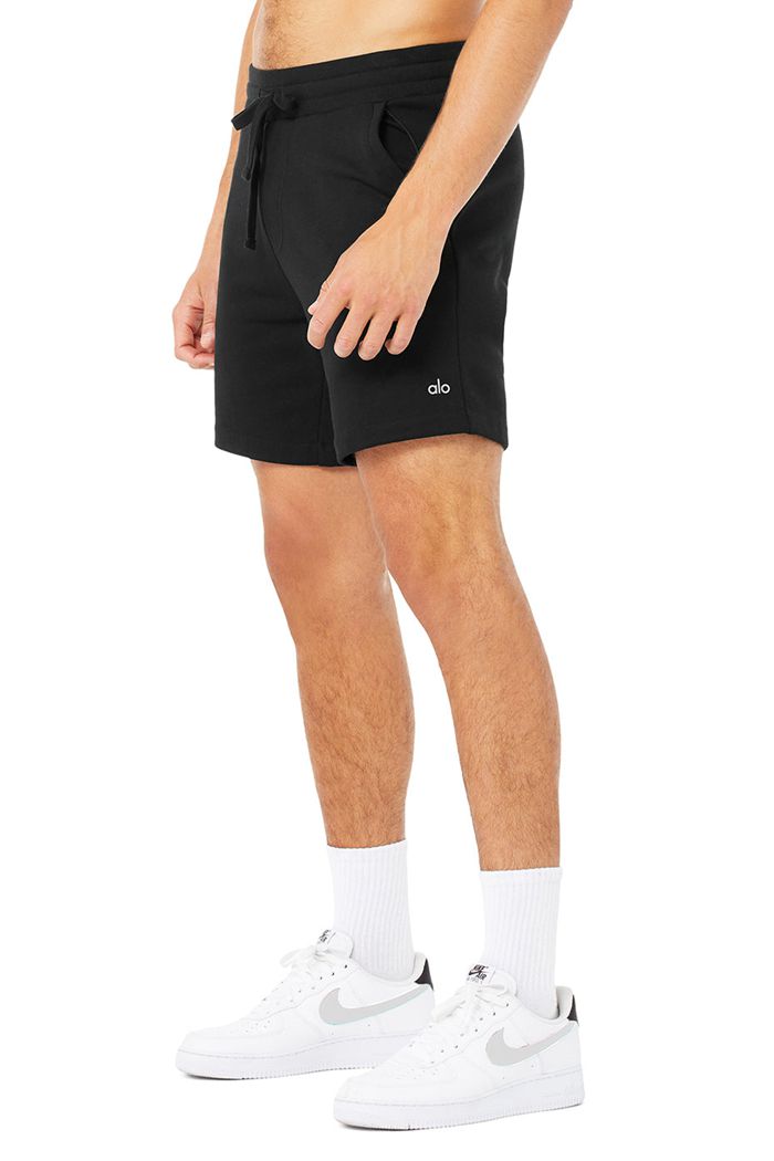 Alo Yoga Chill Short Herr Svarta | 5248609-BQ