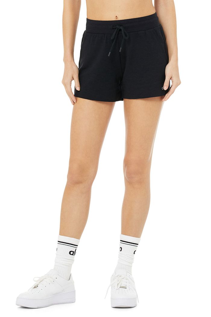 Alo Yoga Dreamy Short Dam Svarta | 2761549-DO