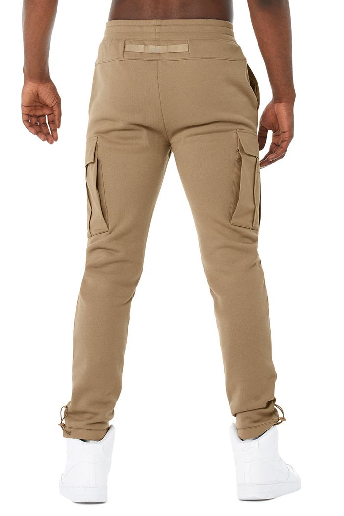 Alo Yoga Cargo Traverse Sweat Byxor Herr Bruna | 9653401-ZU